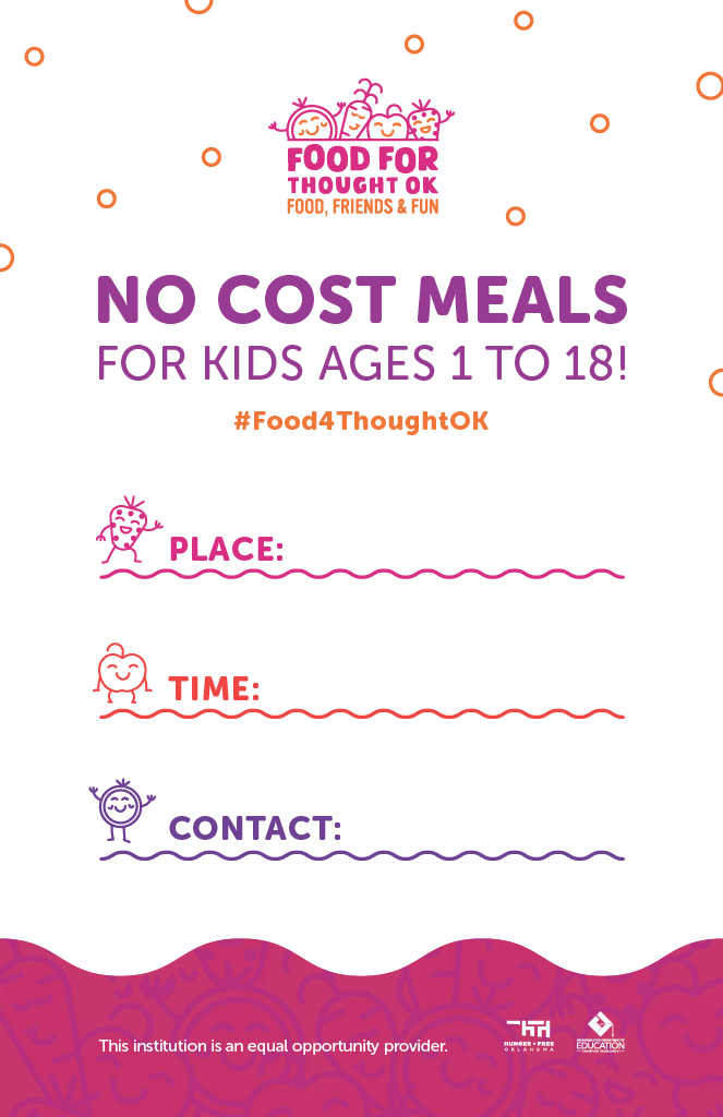 Food For Thought Fillable Poster