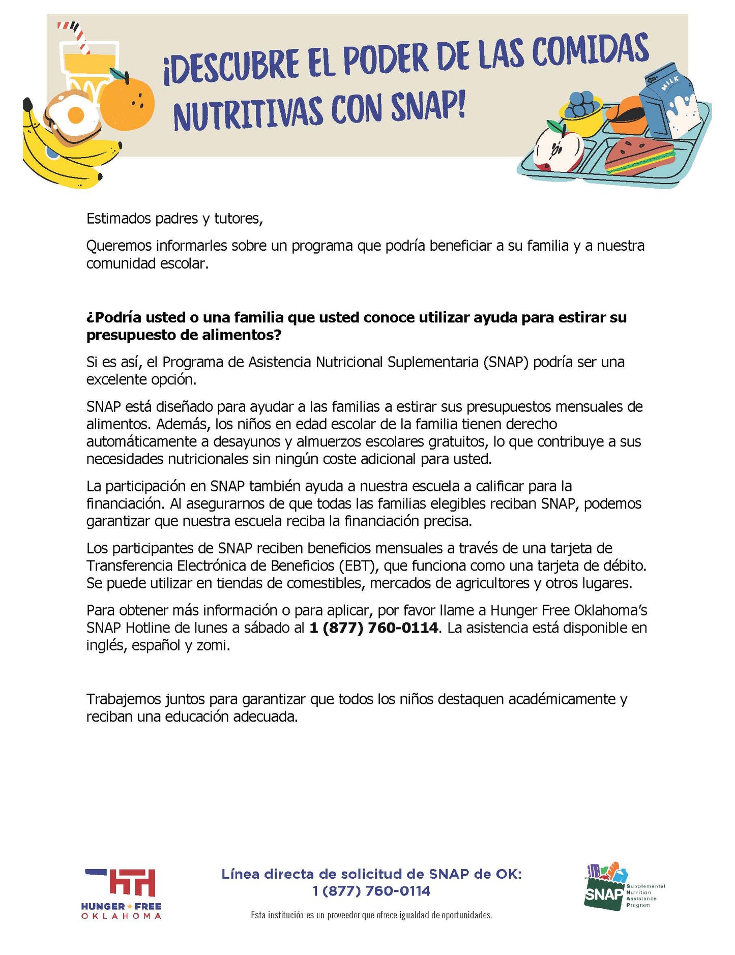 SNAP in Schools - Communication Suite