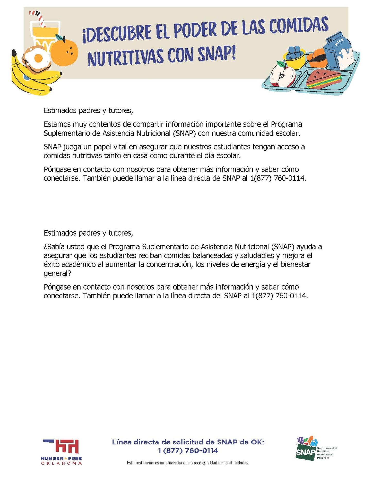 SNAP in Schools - Communication Suite