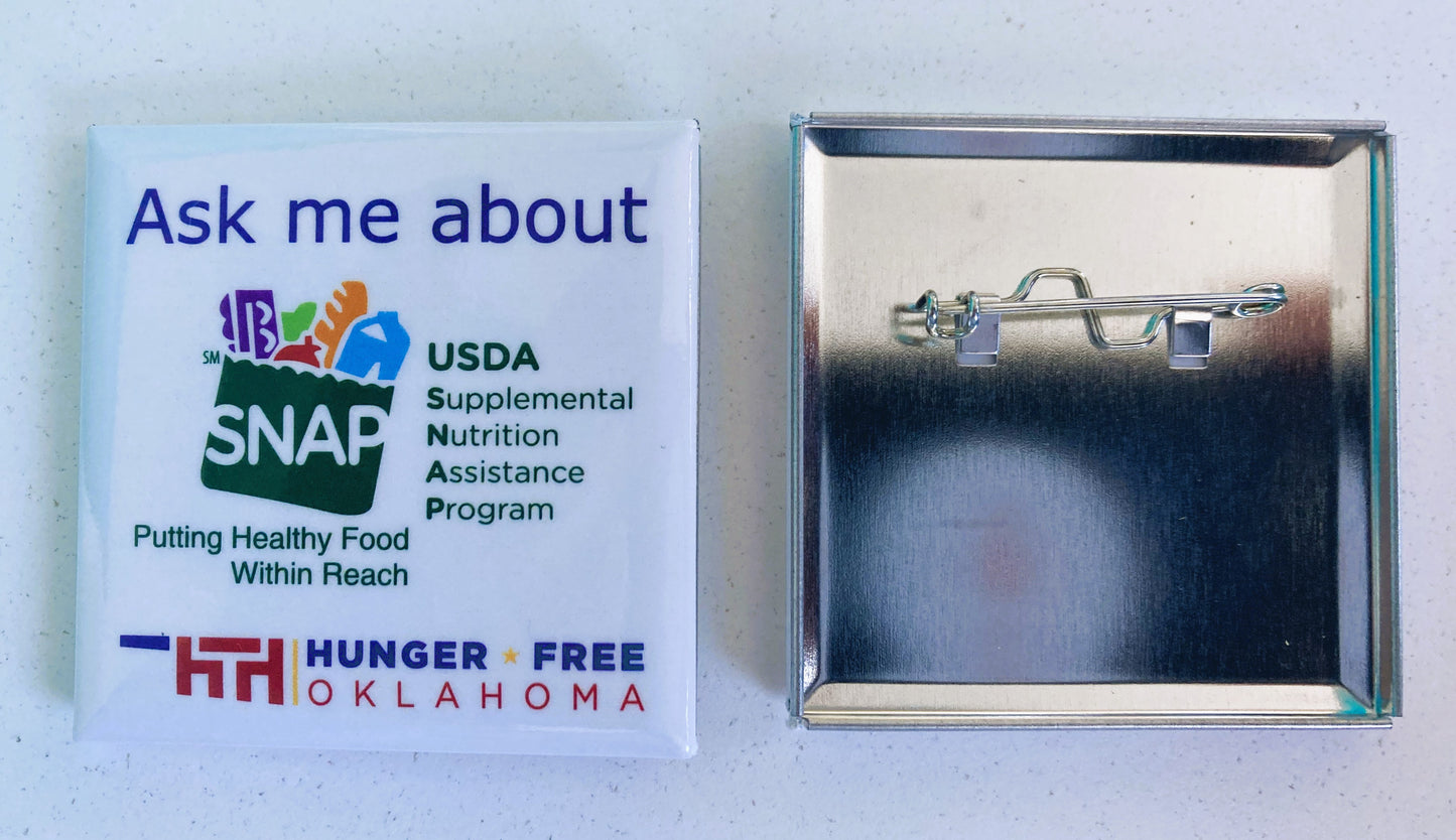 Ask Me About SNAP Button