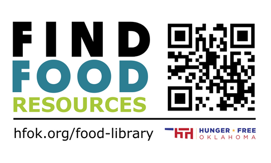 Sector Specific Find Food Resources Window Cling