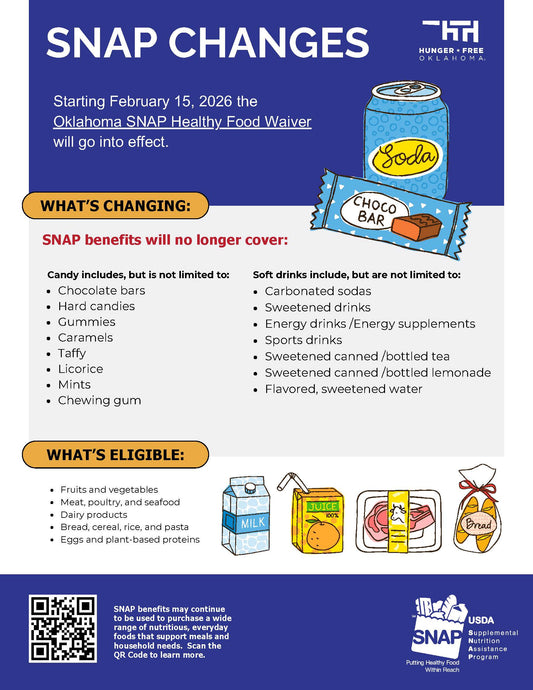 SNAP Healthy Food Waiver Flyer