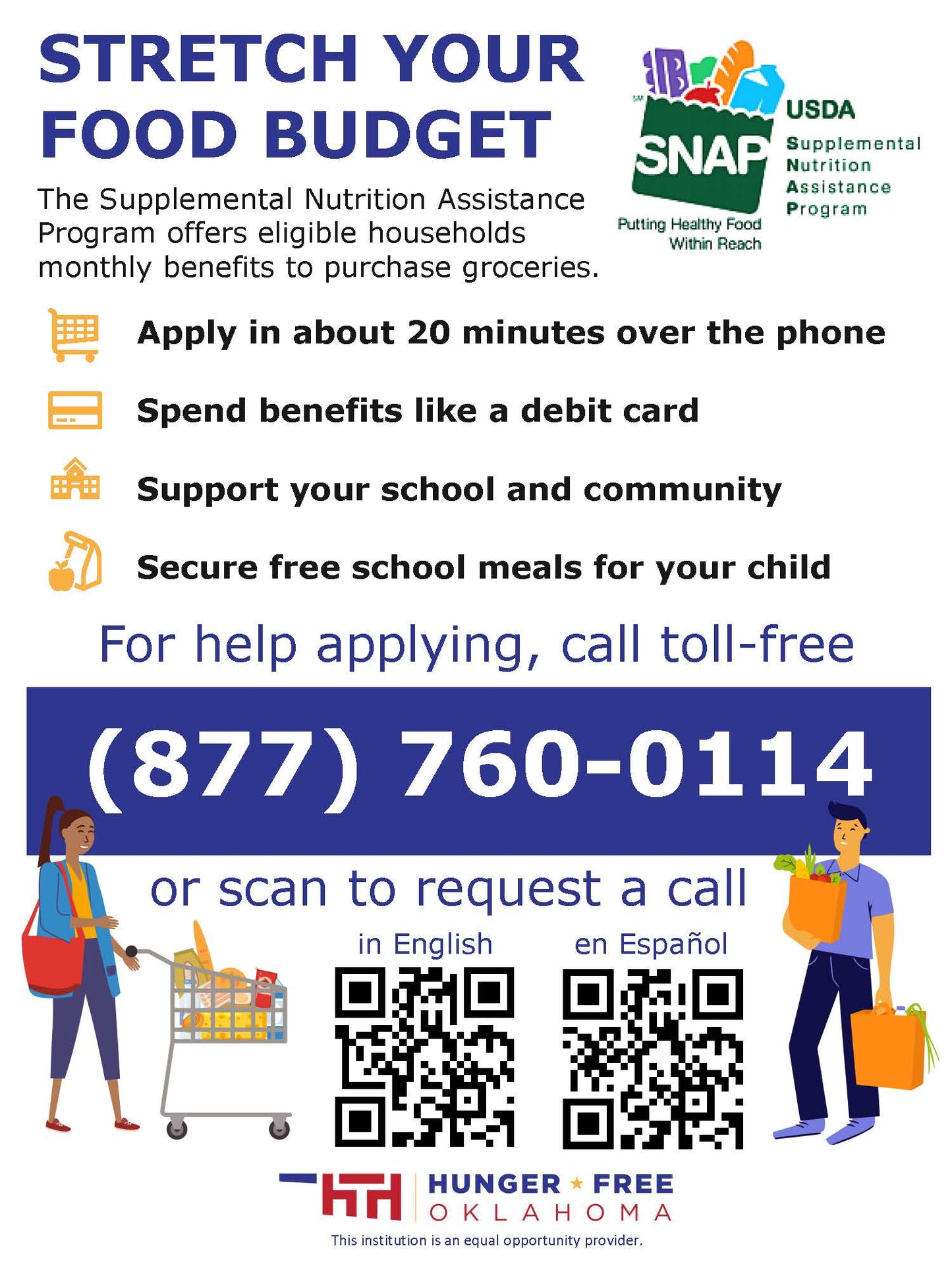 School Meal Form & SNAP Flyer
