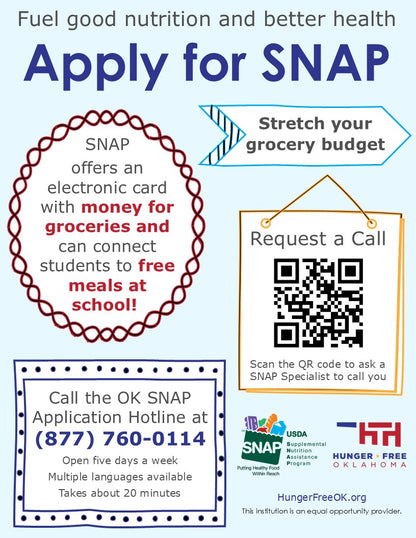 SoonerCare & SNAP Flyer