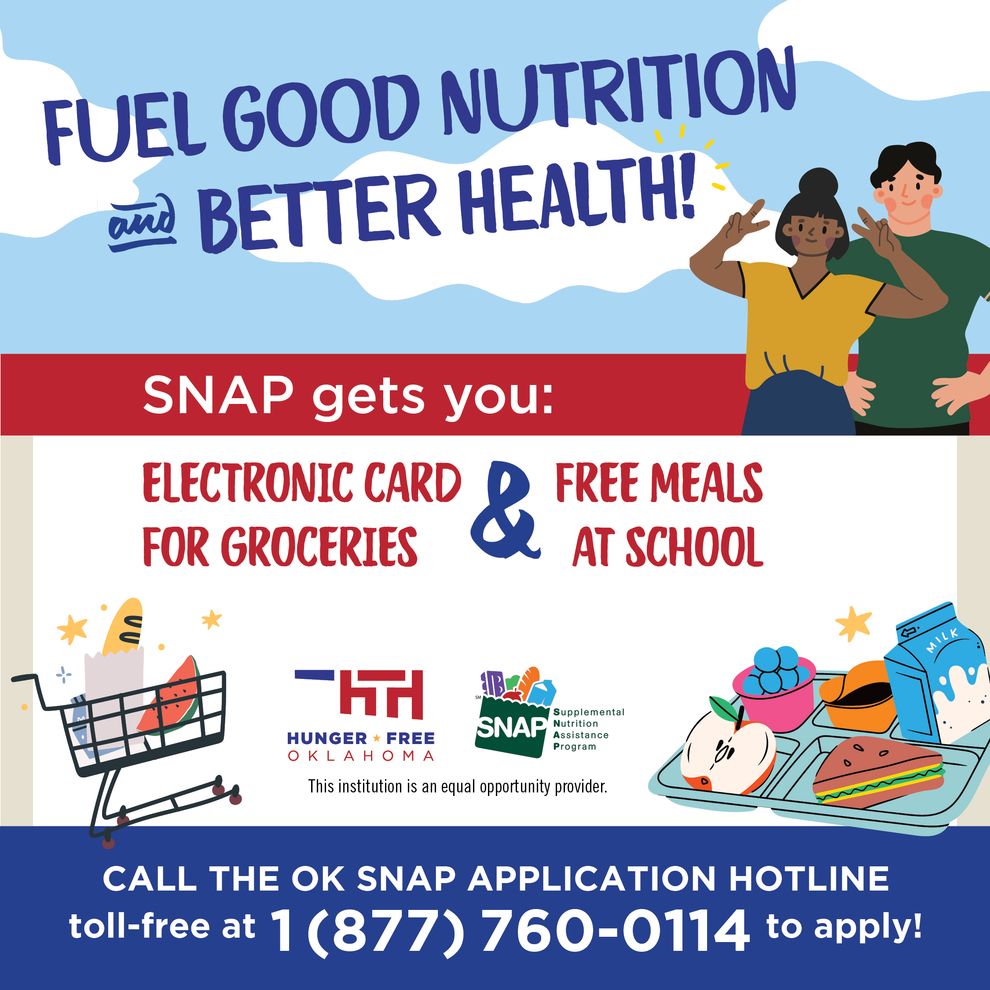 SNAP in Schools Graphics Suite Hunger Free Oklahoma