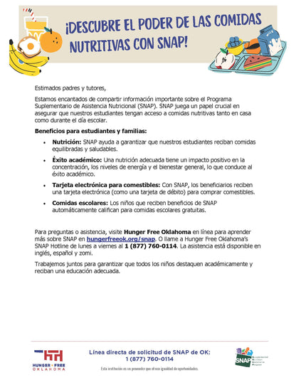 SNAP in Schools - Communication Suite