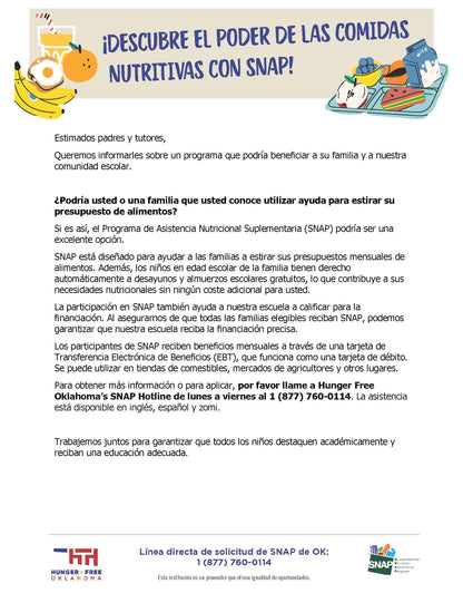 SNAP in Schools - Communication Suite