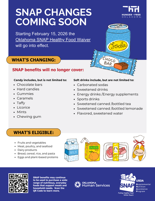 SNAP Healthy Food Waiver Flyer
