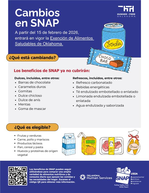SNAP Healthy Food Waiver Flyer