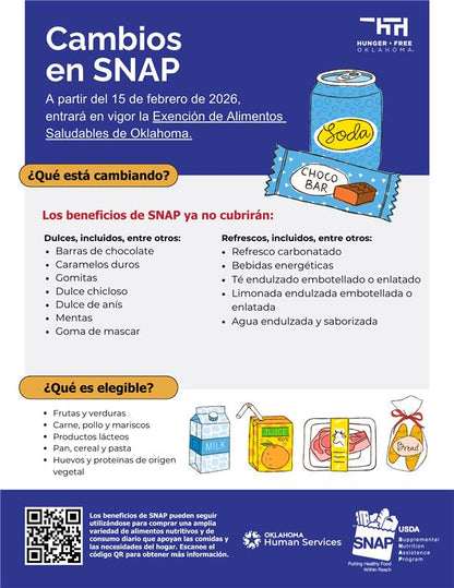 SNAP Healthy Food Waiver Flyer