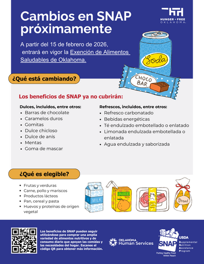 SNAP Healthy Food Waiver Flyer