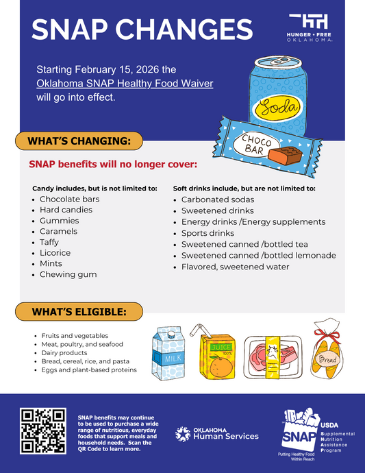 SNAP Healthy Food Waiver Flyer