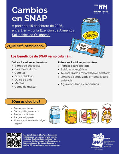 SNAP Healthy Food Waiver Flyer